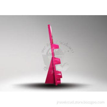 Matt Lamination 3 Tier Advertising Cosmetic Display Stands